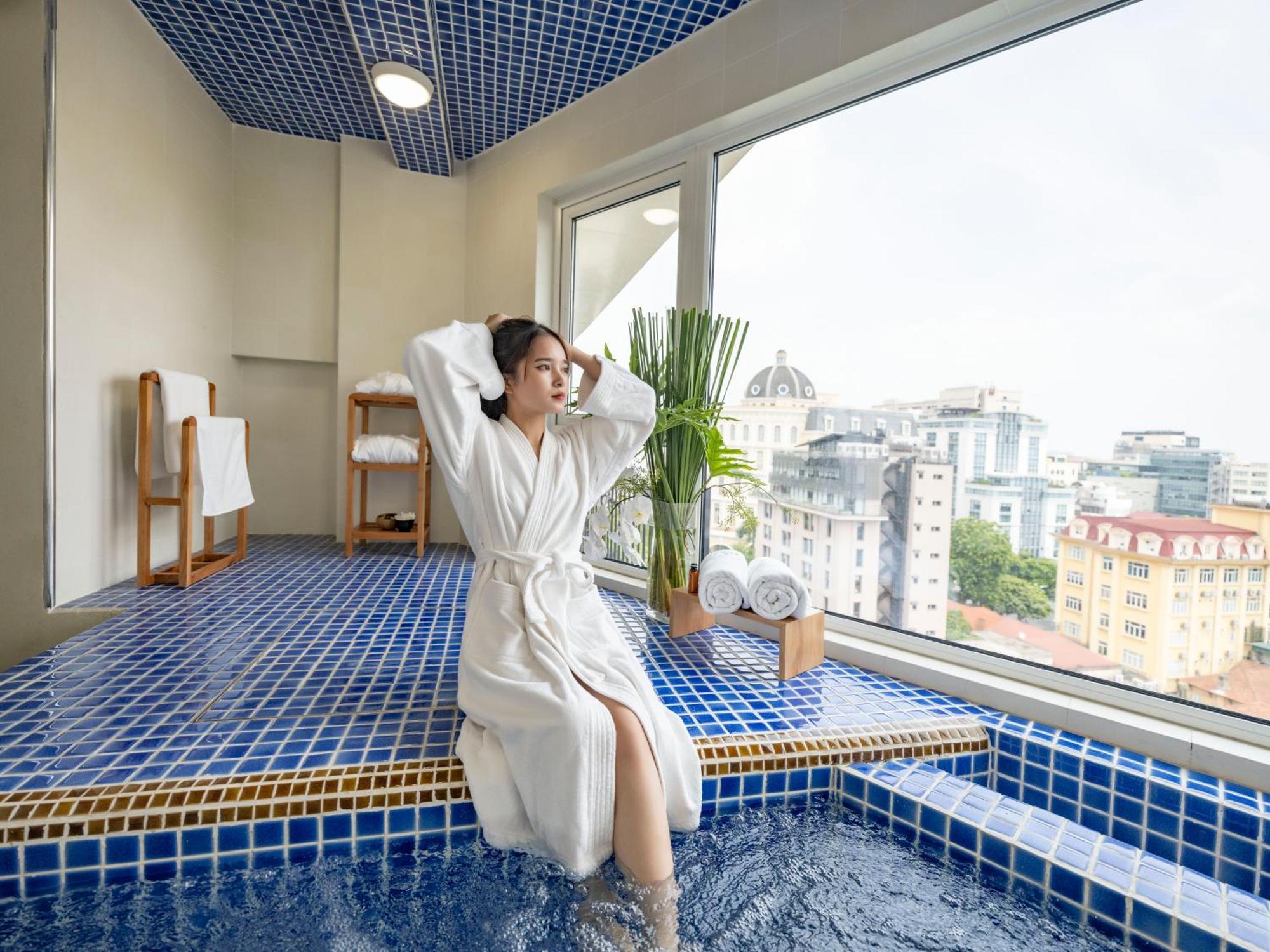 De Syloia Hotel Hanoi Buitenkant foto